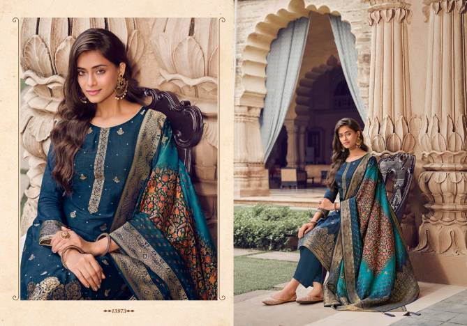 Zisa Arshi New Exclusive Wear Jacquard Designer Salwar Kameez Collection